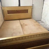 تخت دو نفره چوبی|تخت و سرویس خواب|تهران, وصفنارد|دیوار