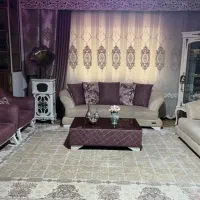 مبل غذا خوری میز تی وی کنسول اباژور کنار سالنی