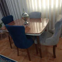 میز ناهار خوری و مبل ۷ نفره