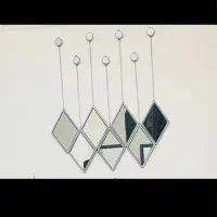 آیینه دکوراتیو لوزی