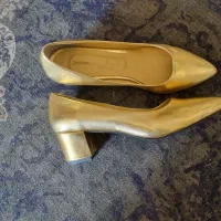 تعدادی کفش مجلسی ب رنگ کرم 36و38طلایی38نقره ای39|کیف، کفش، کمربند|ماهدشت, |دیوار