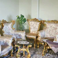 مبلمان 9 نفره استیل سلطنتی