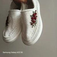 سوزن دوزی روی گیوه