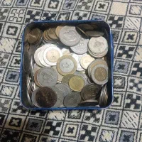 مقداری سکه جمهوری و قبل انقلاب گوناگون و زیبا