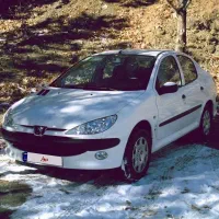 206 پژو صندوقدار SD مدل ۹۹ کارمندی TU5 کم کارکرد