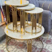 میز عسلی فلزی شیک کمجا شرکتی با ضمانت نامه ابکاری