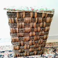 سبد حصیری رخت چرک