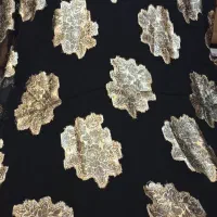 دو قواره پارچه ی زیبا زری مثقال و سرمه ای شیک|لباس|بوکان, |دیوار