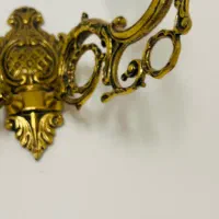 دیوار کوب برنز|لوستر و چراغ آویز|قم, چهل درخت|دیوار