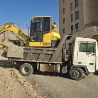 اجاره مینی بیل حمل نخاله تهیه مصالح
