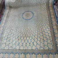 قالی ابریشم نایاب و خاص کلکسیونی