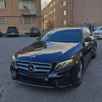 بنز E300 مدل ۲۰۱۸ پلاک گذر موقت ارس