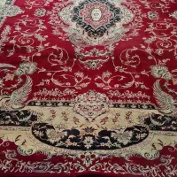 یک جفت فرش زرشکی