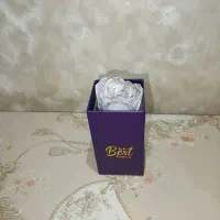 گل رز / روبان ساتن/ تنوع رنگی/ باکس/ بوکت تک شاخه|گل مصنوعی|قدس, هفت جوی|دیوار