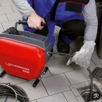 لوله بازکنی با دستگاه