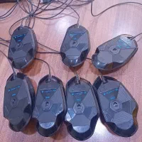 موس لاجیتک و کییرد گیمینگ RGB مناسب گیم نت|قطعات و لوازم جانبی رایانه|کرج, حیدرآباد|دیوار