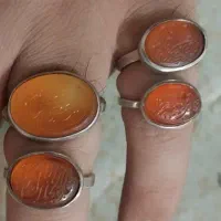 انگشتر رکاب صفوی خط زیبا