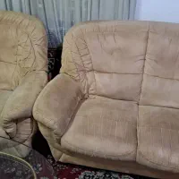 مبل،تلویزیون،تخت خواب ۲نفره با تشک،پخش صوتی|مبلمان خانگی و میز عسلی|رشت, گلباغ نماز|دیوار