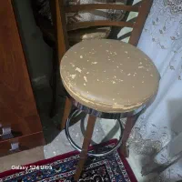 صندلی اپن استیل وچوب|صندلی و نیمکت|قزوین, |دیوار