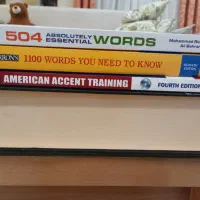کتابهای زبان انگلیسی 504،1100 ، American Accent