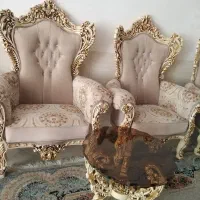 مبل سلطنتی ۹نفره|مبلمان خانگی و میز عسلی|شیراز, میانرود|دیوار