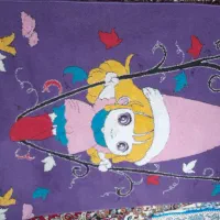 فرش اتاق کودک نرم وتمیزدرحدنو