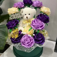 گل‌های روبانی  جاودان|صنایع دستی و سایر لوازم تزئینی|مشهد, خواجه ربیع|دیوار