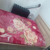 تخت خواب دونفره سالم همراه باتشک