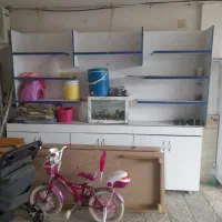 دکوراسیون|کتابخانه، شلف، قفسههای دیواری|بندر ترکمن, |دیوار