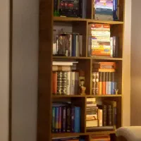 کتابخانه چوبی