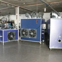 هیتر بخاری گلخانه سالن پرورش قارچ کارگاه 240هزار