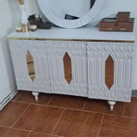 آیینه کنسول ومیزتی وی|بوفه، ویترین، کنسول|تهران, جوانمردان (اندیشه)|دیوار