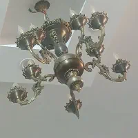 لوستر برنجی قدیمی