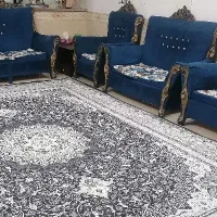 مبل سلطنتی کارکرده با جلو مبلی|مبلمان خانگی و میز عسلی|یزد, |دیوار