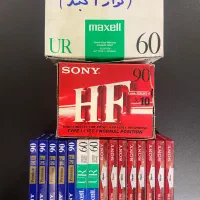 ۱۵عدد نوارکاست نوآکبند،۱۰۰عددقدیمی و رادیو ضبط JVC