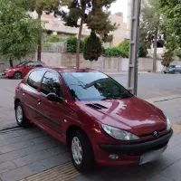پژو 206 تیپ 2مدل 91|خودرو سواری و وانت|شیراز, باغ تخت|دیوار