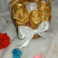 گل رُز روبانی