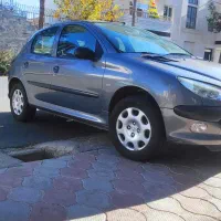 پژو 206تیپ2 کارمندی تک برگ استثنایی 100تا کار|خودرو سواری و وانت|کاشمر, |دیوار