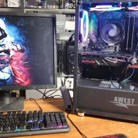 سیستم گیمینگ با گرافیک ۱۲ گیگ|رایانه رومیزی|گرگان, |دیوار