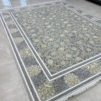 فرش اطمینان/700شانه کل افشان 9009 درجه یک|فرش|شیراز, لاله|دیوار