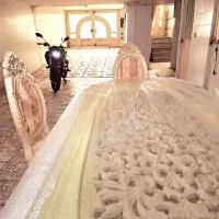 میز نهارخوری ۸نفره باصندلی کاردست سالم
