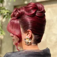 (آپدیت و صفر تاصد شنیون )میکاپ شینیون عروس