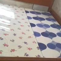 تختخواب دونفره چوب|تخت و سرویس خواب|پرند, فاز ۲|دیوار