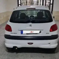 206 تیپ 2 سفید مدل91 بدون رنگ|خودرو سواری و وانت|ارومیه, |دیوار