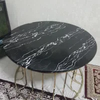 میز استیل گرد