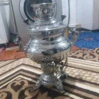 سماور ۴ لیتر تمیز زیبا|سماور، چای‌ساز، قهوه‌ساز|اهر, |دیوار