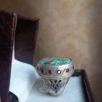 انگشتر مردانه ، انگشتر فیروزه ، انگشتر نقره|جواهرات|تهران, کیانشهر|دیوار