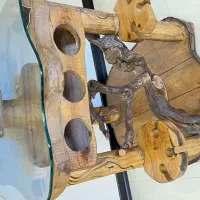 بار چوب گردو|بوفه، ویترین، کنسول|بندر انزلی, سامانسر|دیوار