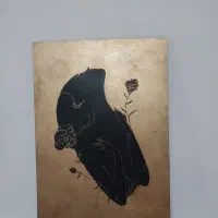 فروش تابلوی دکوراتیو با ورق طلا