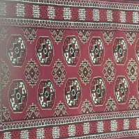 گلیم جاجیم دست بافت اصل ترکمن یک در یک متر|گلیم، جاجیم، گبه|مشهد, عبادی|دیوار